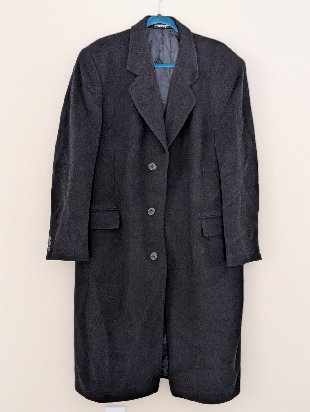 SILVER CLOUD CASHMERE BLEND WOOL COAT MENS SIZE 42R